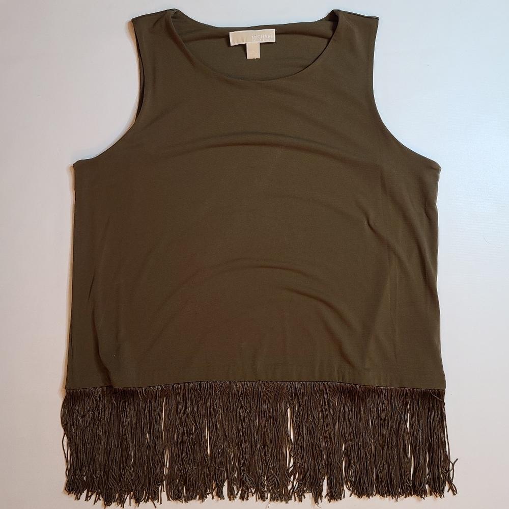 Olive Green Michaels Kors Tank